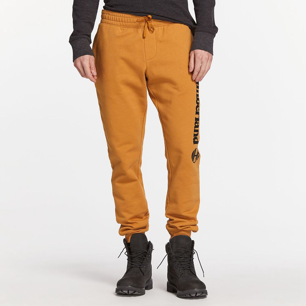 Timberland Mens Pants Jogger Sweat - Brown - India ME0147239